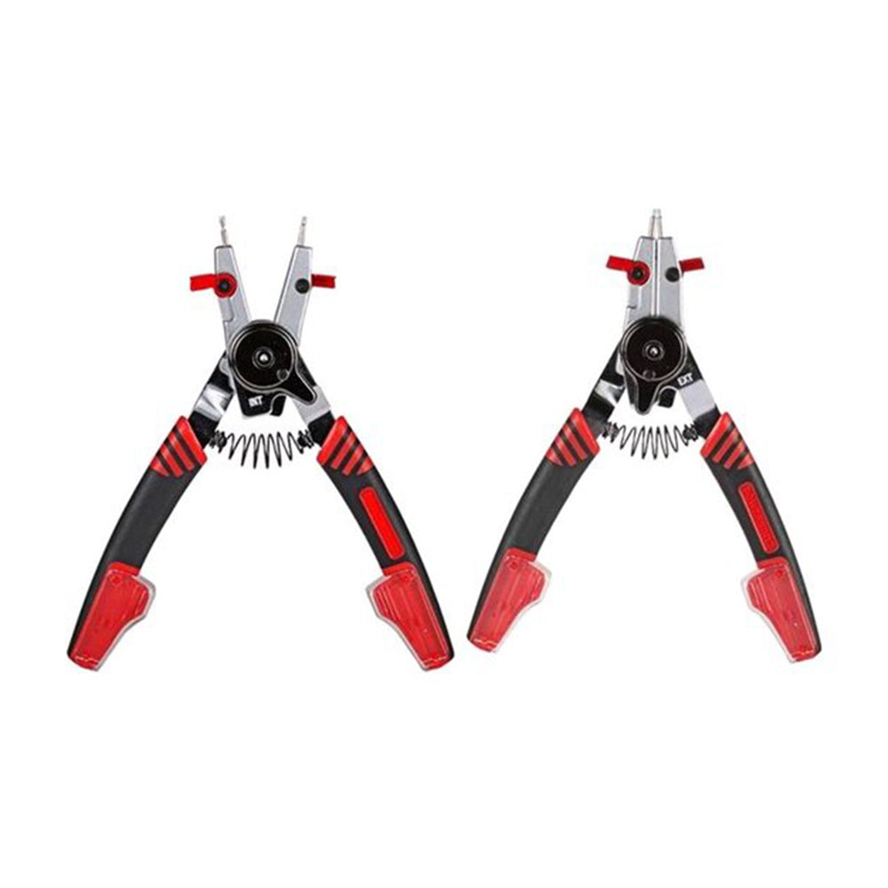 Powerbuilt 200mm Quick Switch Internal/External Snap Ring Pliers