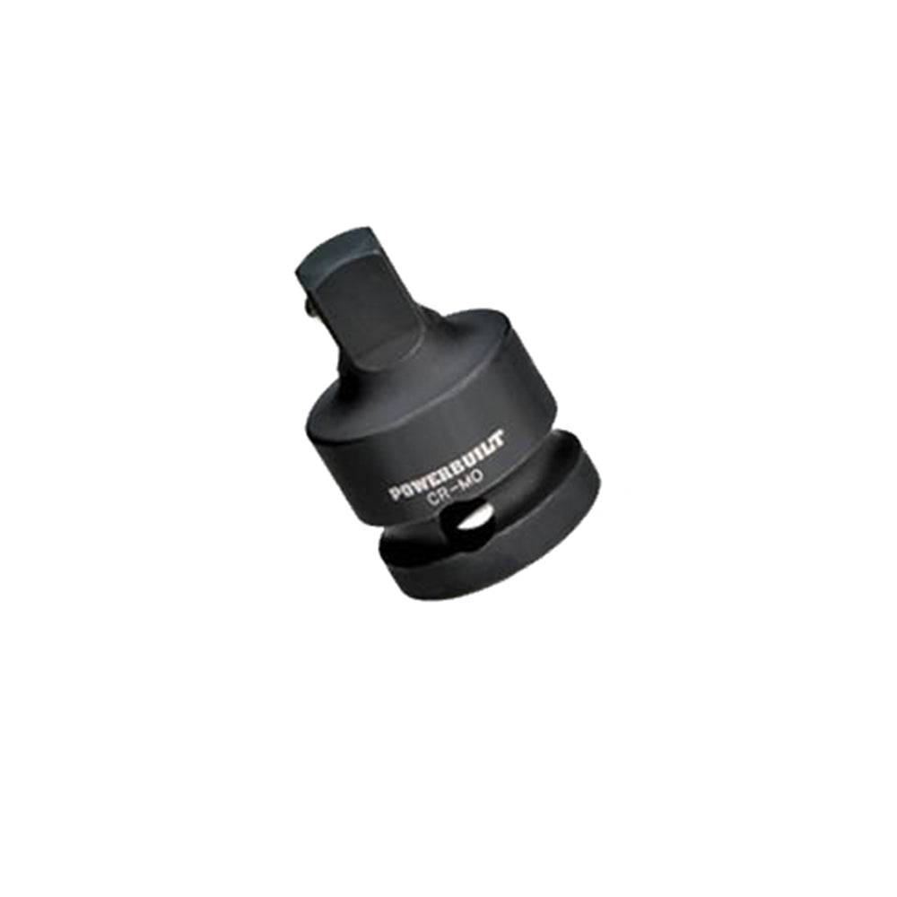 Powerbuilt 1/2in Dr Female to 3/8in Dr Male Impact Reducing Adaptor