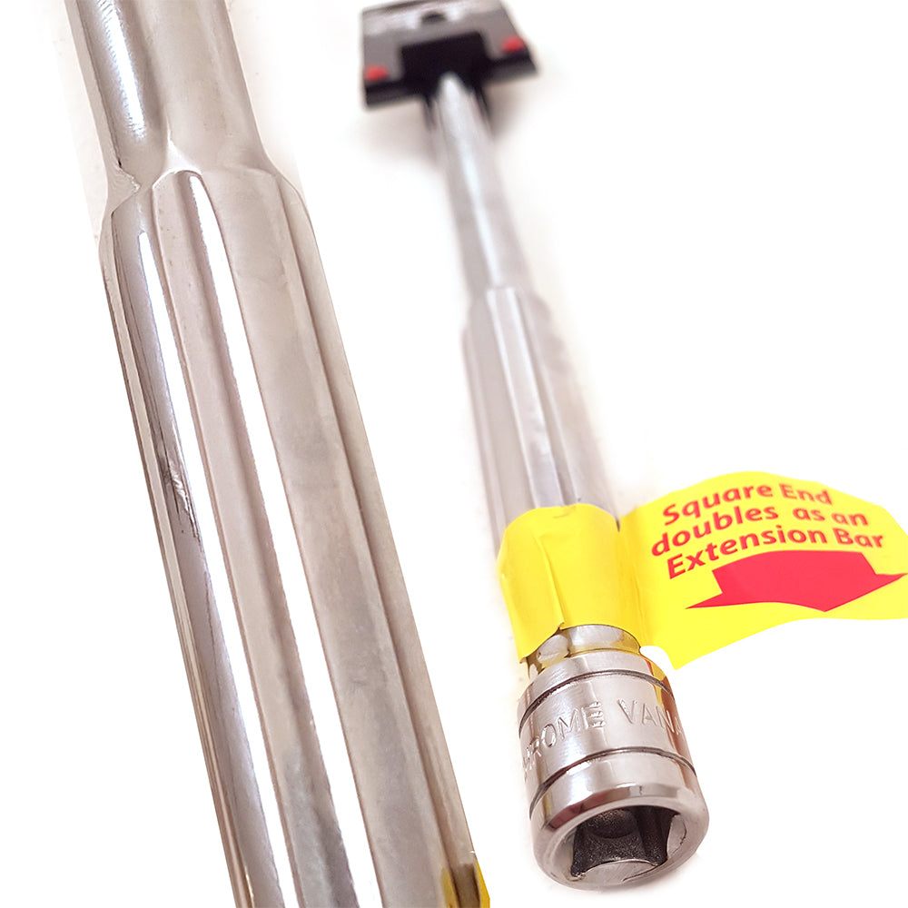 Powerbuilt 1/2in Dr x 457mm/18in 2-in-1 Power Bar & Extension Bar