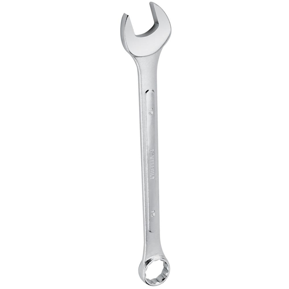Powerbuilt 1 1/2in Ring and Open End Spanner - Raised Panel