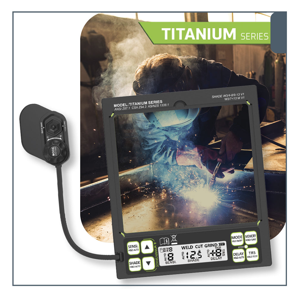 Weldsafe Welding Helmet Titanium Carbon Fibre
