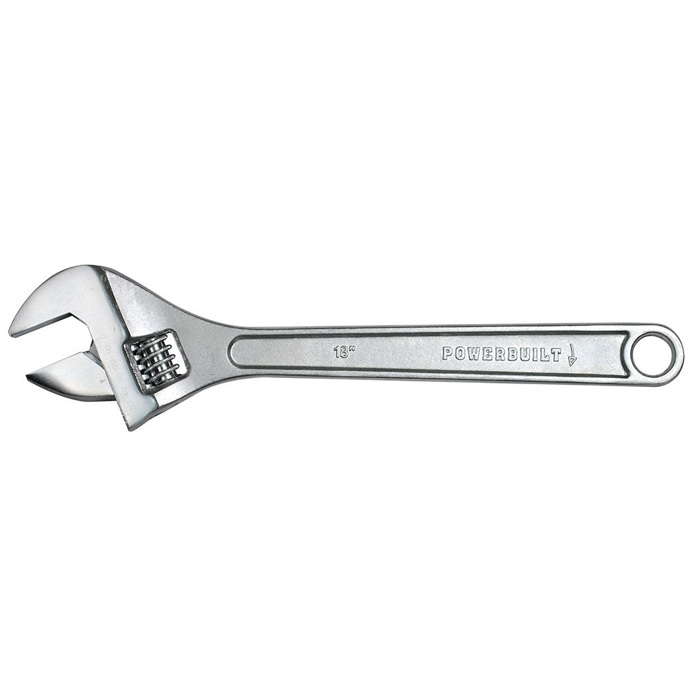 Powerbuilt 455mm/18in Adjustable Wrench