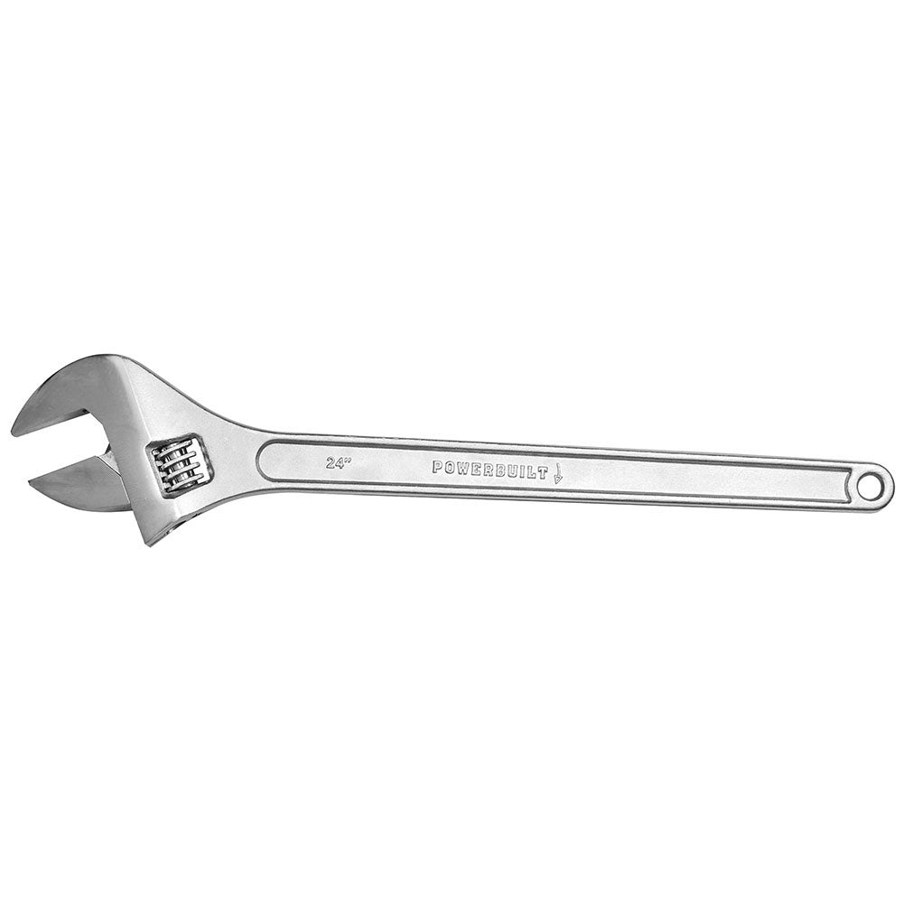 Powerbuilt 610mm/24in Adjustable Wrench