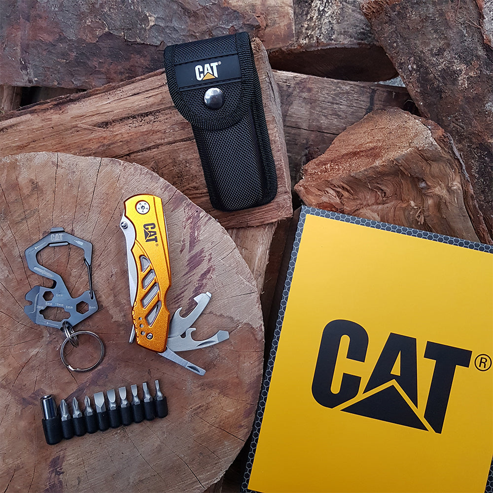 Cat Multi-Tool and Pocket Tool Gift Box Set