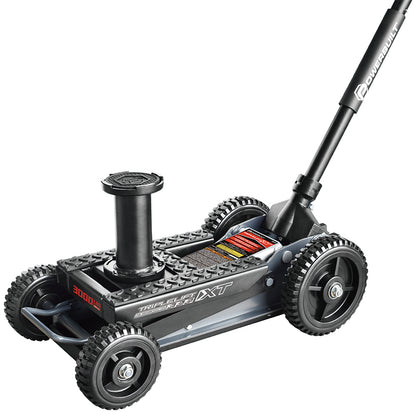 Powerbuilt 1.5 Ton / 1,360kg Big Wheel Triple Lift Garage Jack