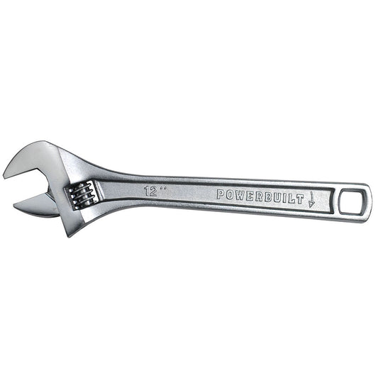 Powerbuilt 300mm Adjustable Wrench