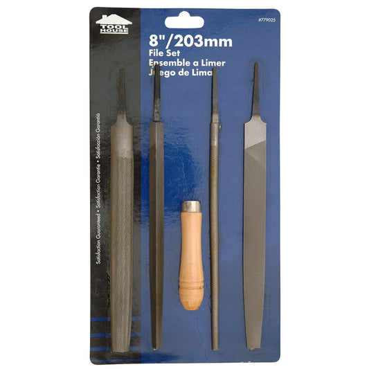 Tool House 200mm 5pc File Set