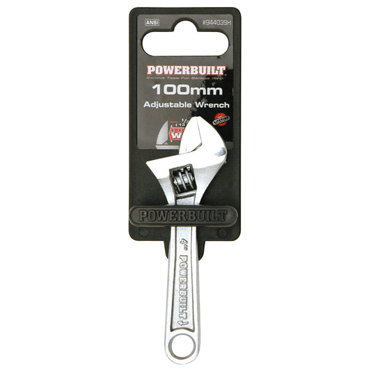 Powerbuilt 100mm/4in Adjustable Wrench