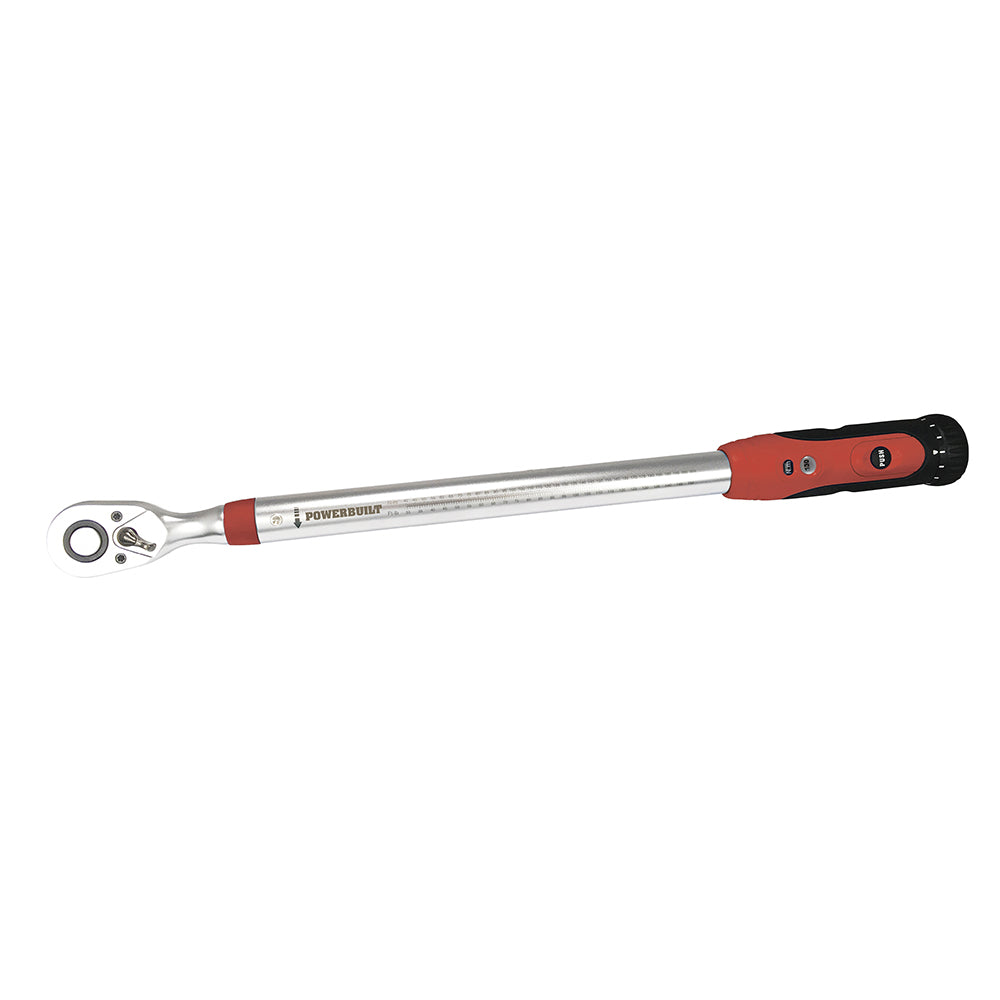 Powerbuilt 1/2in Dr Torque Wrench