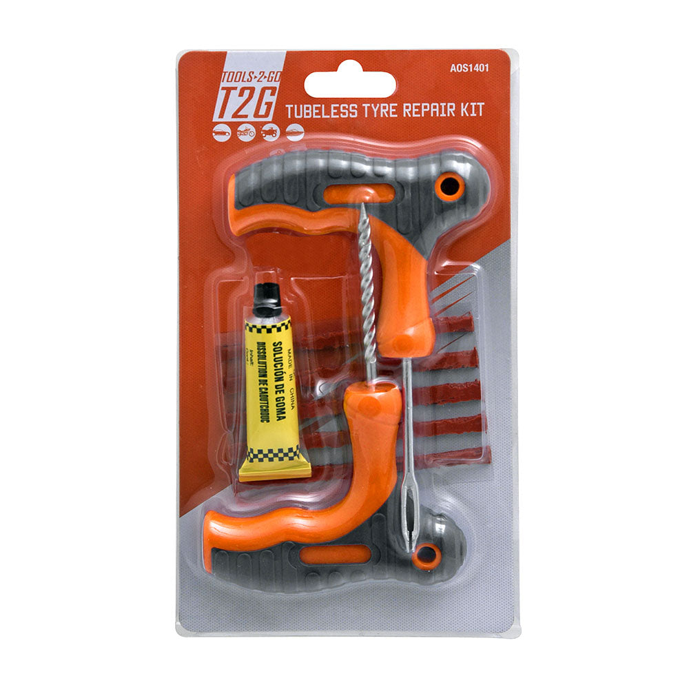 8pc Tubeless Tyre Repair Kit