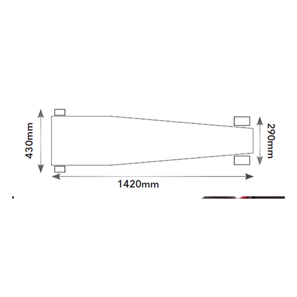 Powerbuilt 5 Ton / 4700kg Heavy Duty Long Ram Floor Jack