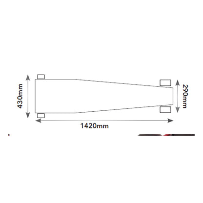 Powerbuilt 5 Ton / 4700kg Heavy Duty Long Ram Floor Jack