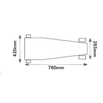 Powerbuilt 3 Ton / 2700kg Professional Super Duty Garage Jack Yellow Jacket