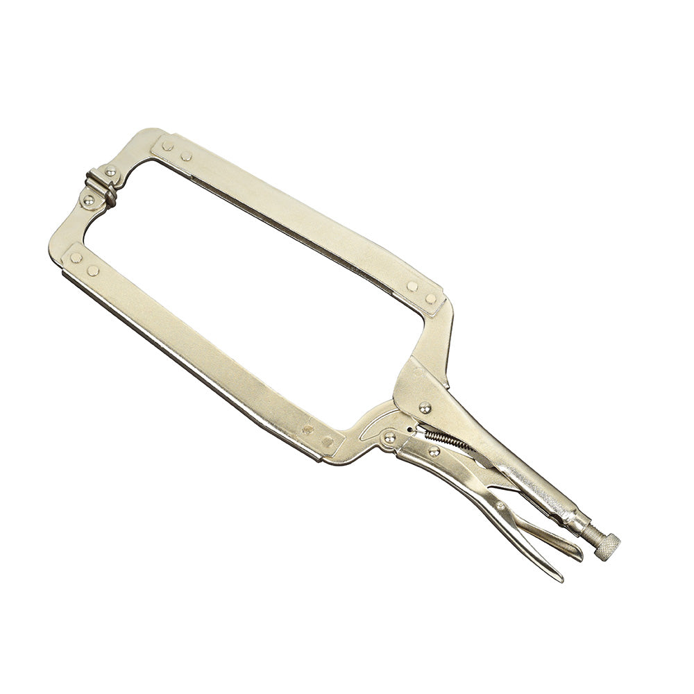 Powerbuilt 450mm/18in Locking C-Clamp with Swivel Pads