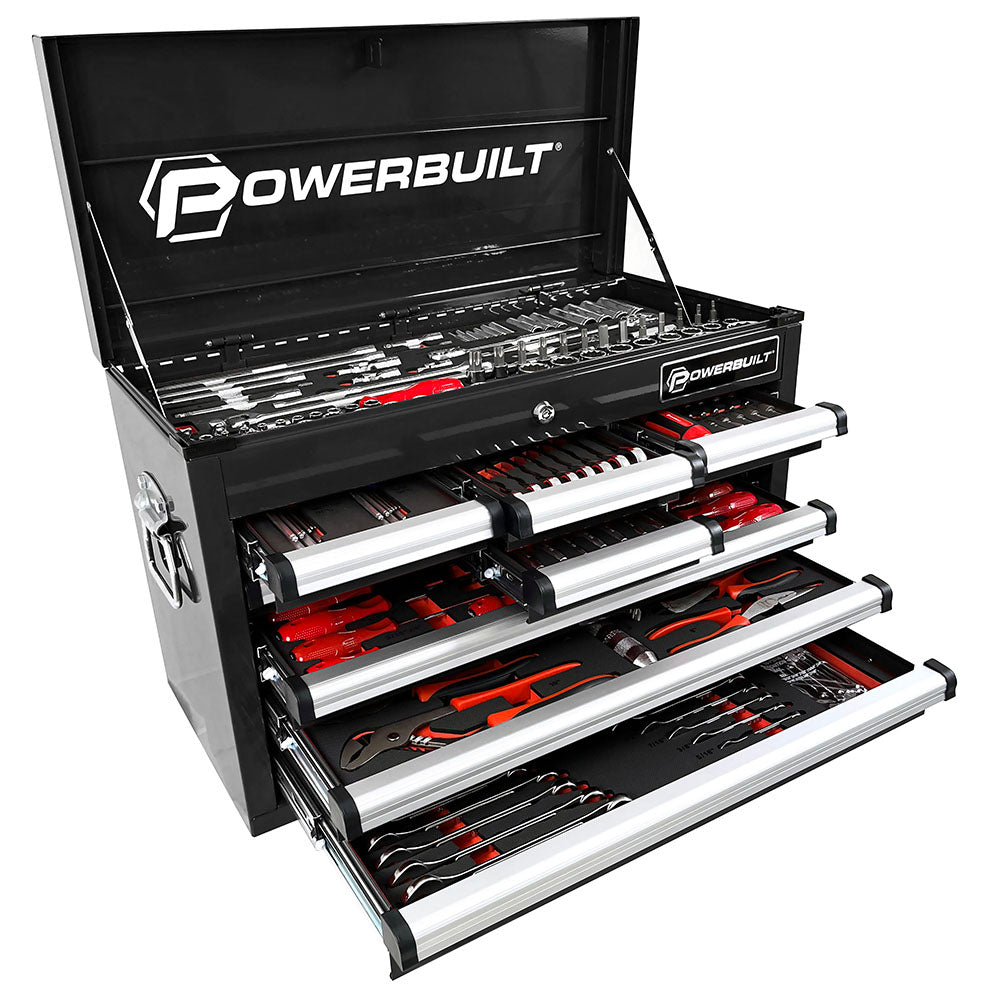 Powerbuilt 248pc Complete Tool Chest & Assorted Tools