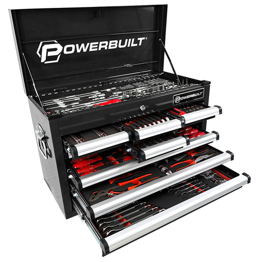 Powerbuilt 248pc Complete Tool Chest & Assorted Tools