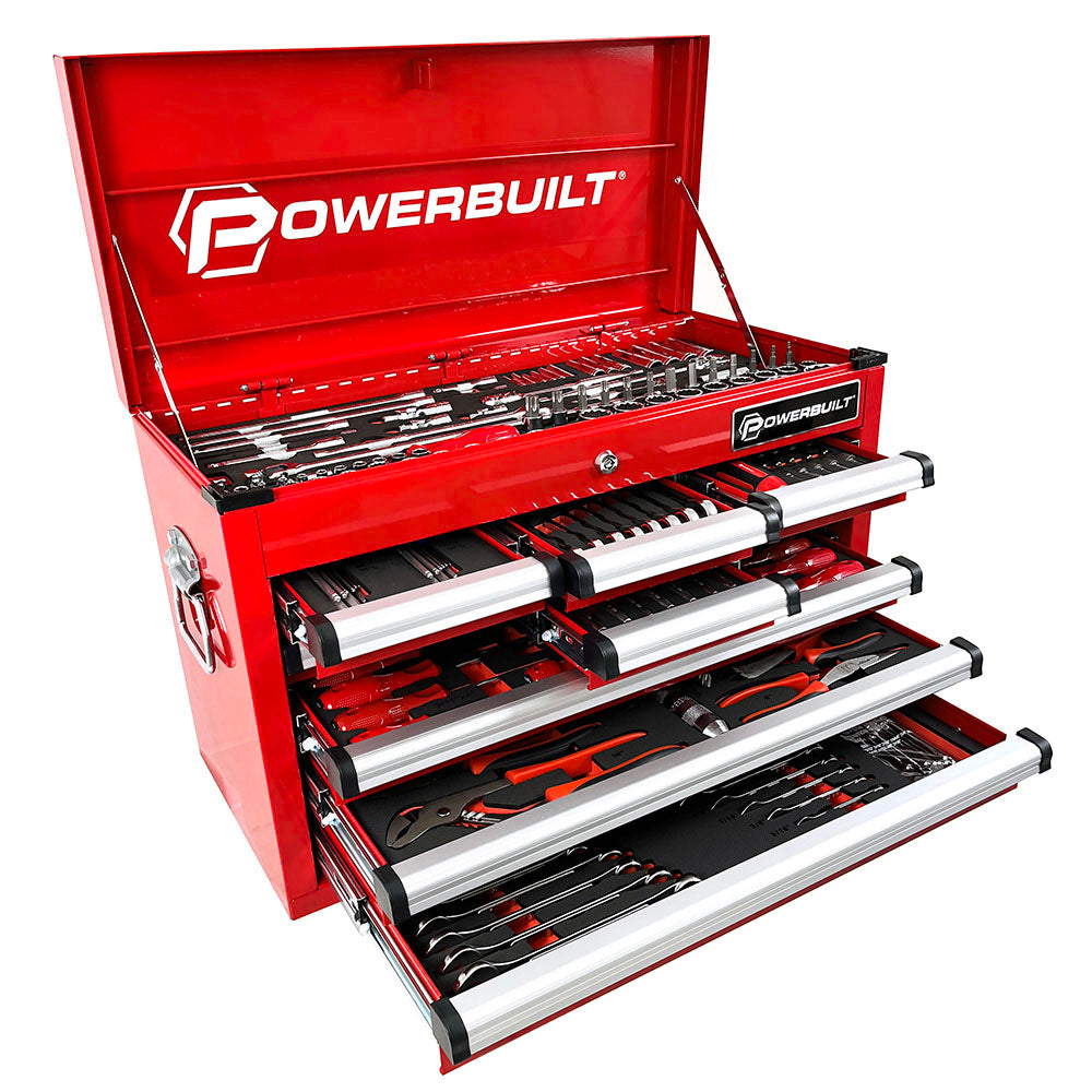 Powerbuilt 248pc Complete Tool Chest & Assorted Tools