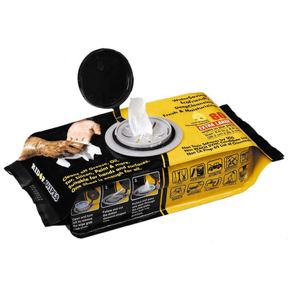 Ridof 80pc Industrial Wipes Handy Pack