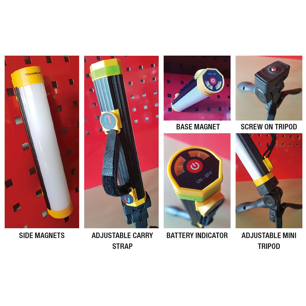 Power Glow LED Rechargeable Work Light