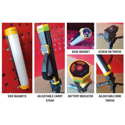 Power Glow LED Rechargeable Work Light