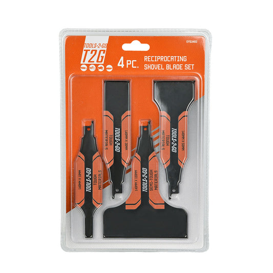 4pc Reciprocating Shovel Blade Set