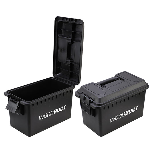Woodbuilt Utility Field Box Black Large 16.5L