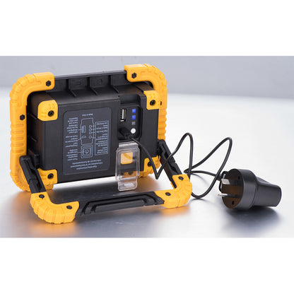 Woodbuilt LED Rechargeable Work Light with Power Bank