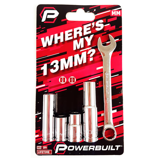 Powerbuilt 5pc Where’s my 13mm?
