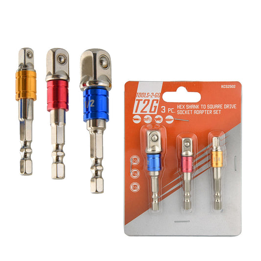 3pc Socket Adaptor Set