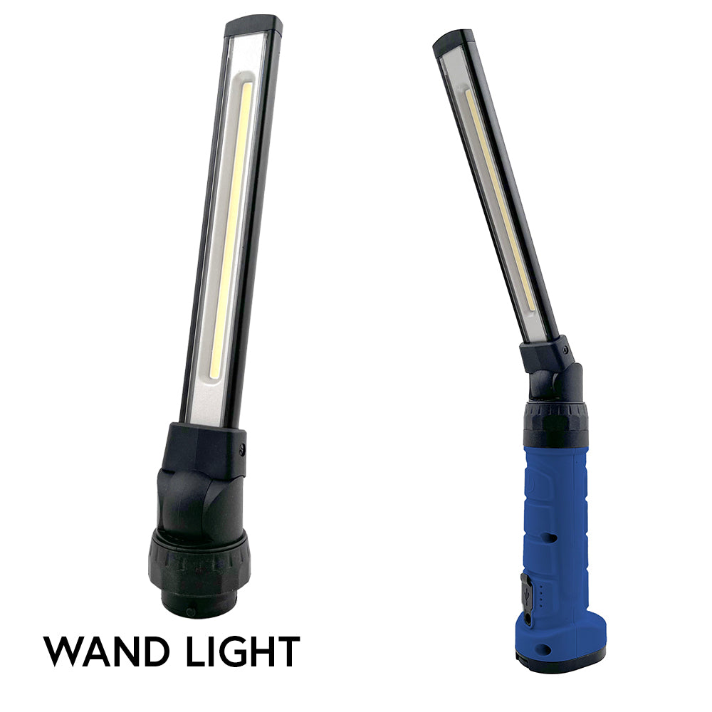 Grizzly Pro 2-in-1 Quick Change LED Rechargeable Work Light Kit