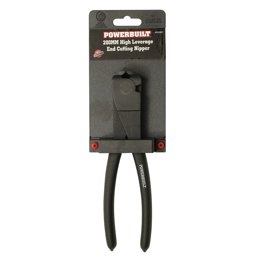 Powerbuilt 200mm End Nipper Plier