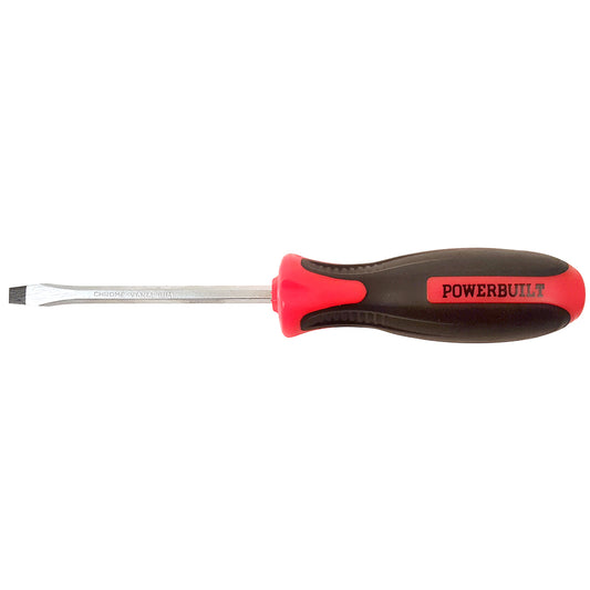 Powerbuilt 8mm X 200mm Slotted Racing Series Screwdriver Ex WSS5013