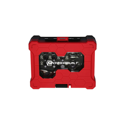 Powerbuilt 1/4in Dr 23pc Metric Socket & Bit Set