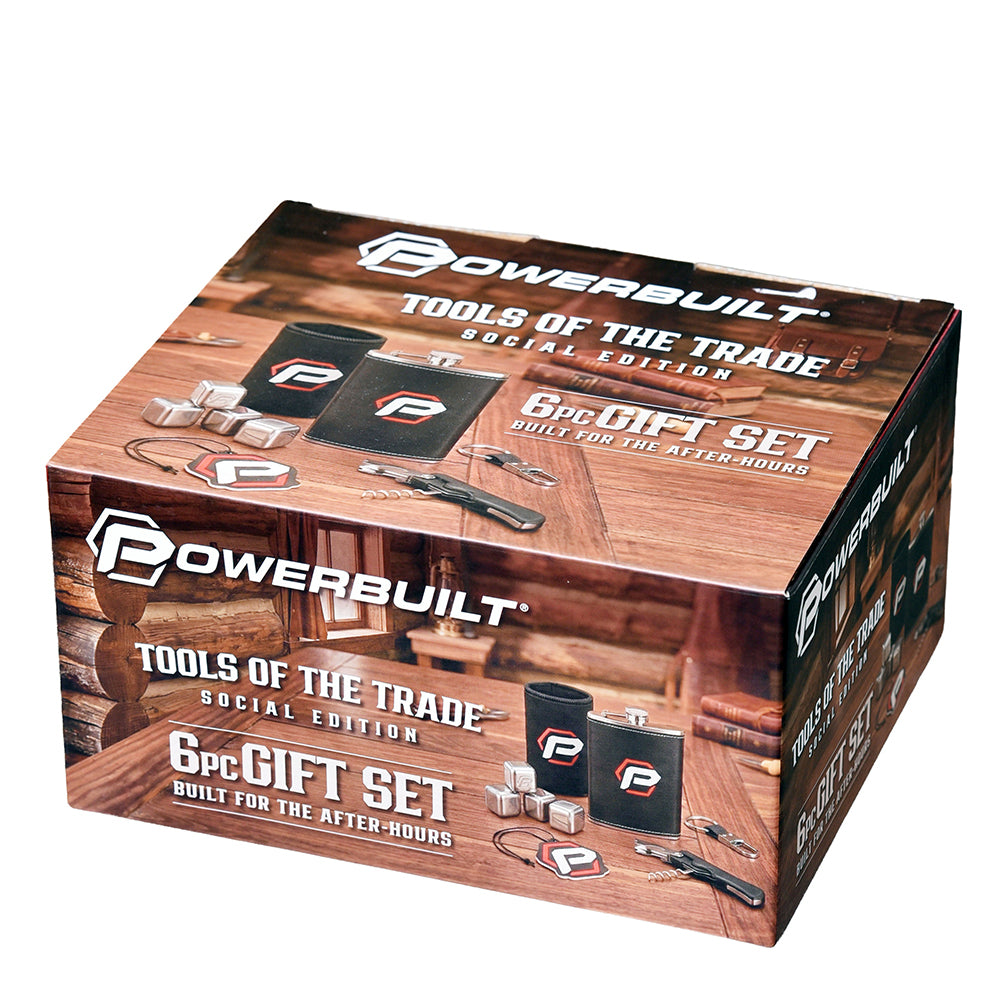 Powerbuilt Tools Of The Trade Social Edition 6pc Gift Set