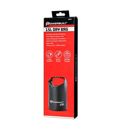 Powerbuilt All-Purpose Dry Bag 15 Litre