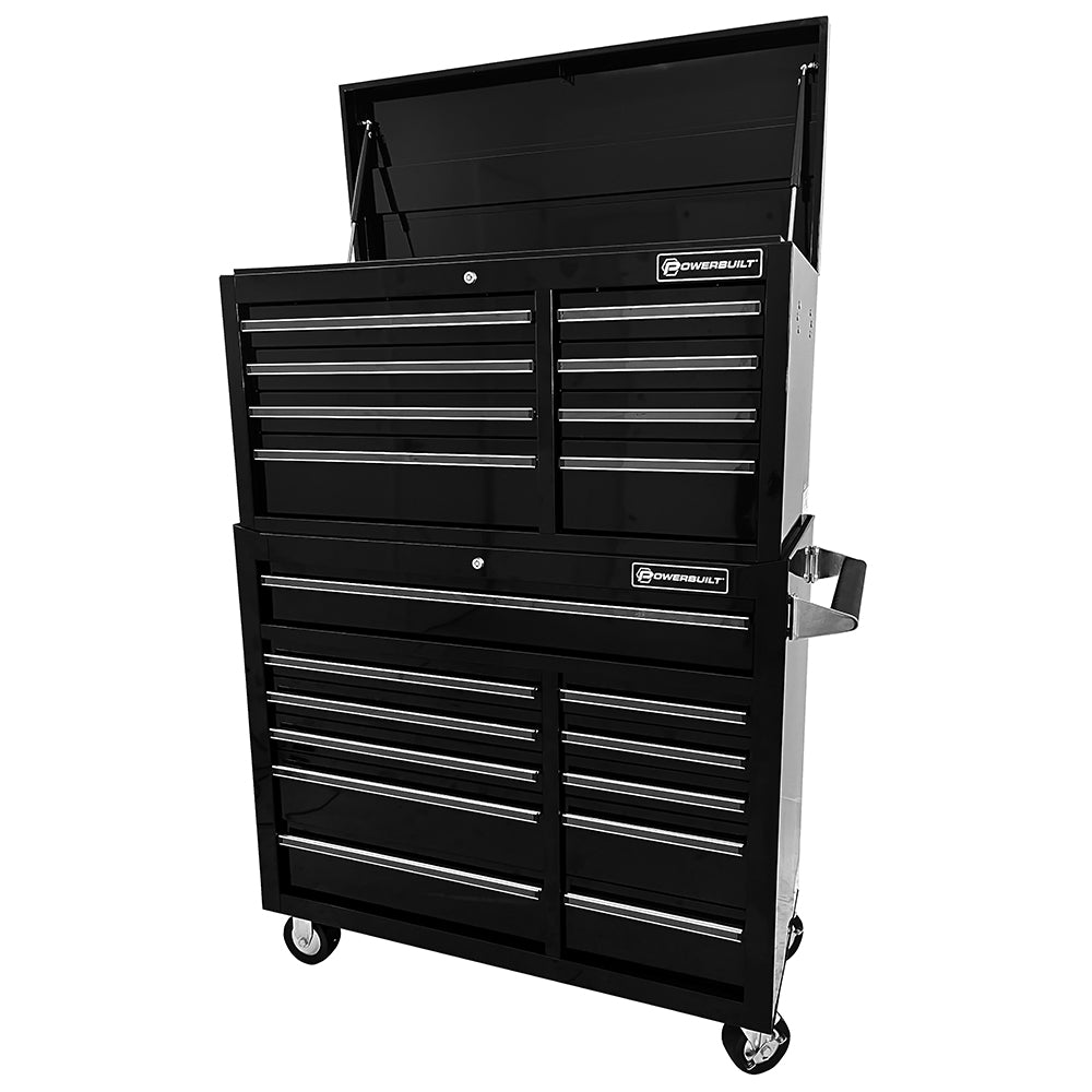 Powerbuilt 2pc COMBO Storage Units 41in - Racing Series