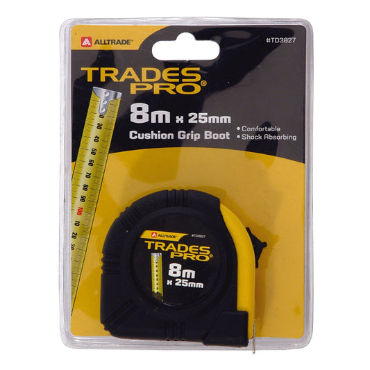 Trades Pro 8M x 25mm Metric Steel Tape Measure
