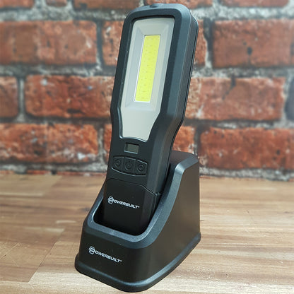 Powerbuilt LED Rechargeable Work light with Power Bank