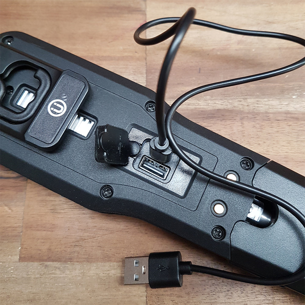Powerbuilt LED Rechargeable Work light with Power Bank