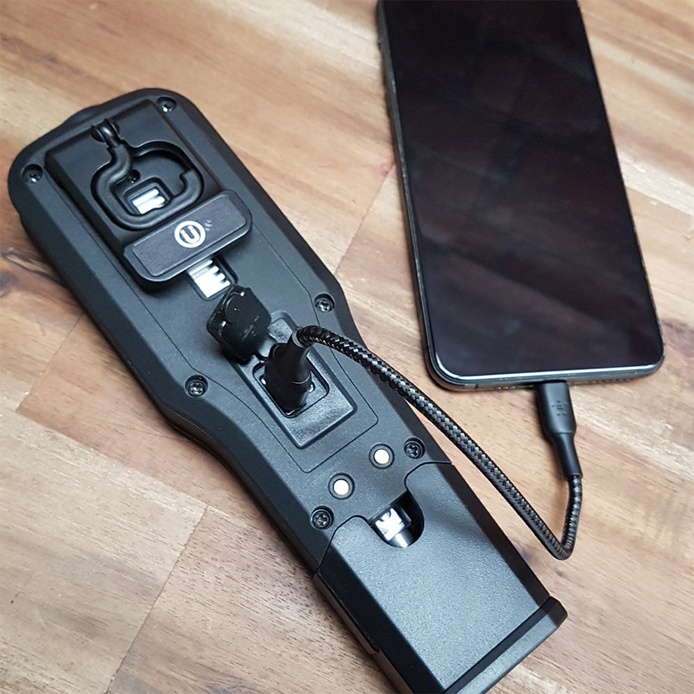 Powerbuilt LED Rechargeable Work light with Power Bank