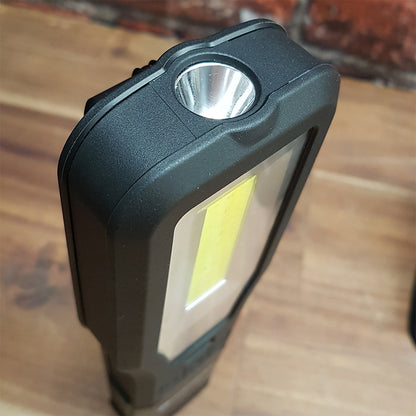 Powerbuilt LED Rechargeable Work light with Power Bank
