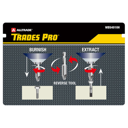 Trades Pro 5pc Bolt Remover & Damaged Screw Extractor