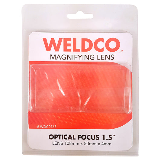 Weldco Magnifying Lens - 1.5 DEGREE