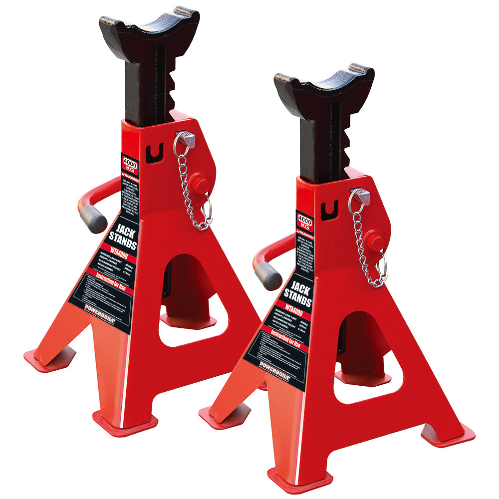 Powerbuilt 4.4 Ton / 4000kg Jack Stands
