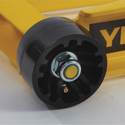 Powerbuilt 3 Ton / 2700kg Professional Super Duty Garage Jack Yellow Jacket
