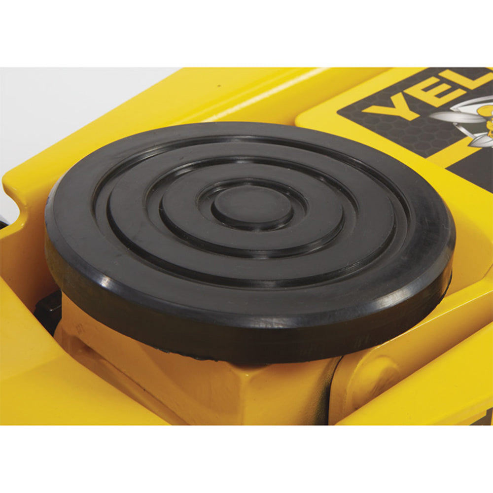 Powerbuilt 3 Ton / 2700kg Professional Super Duty Garage Jack Yellow Jacket