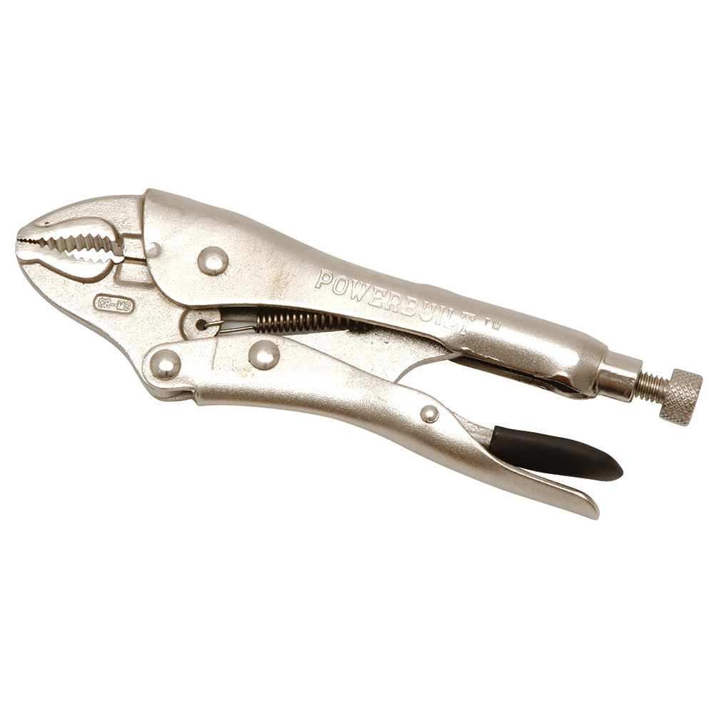 Powerbuilt 250mm Curved Jaw Locking Plier
