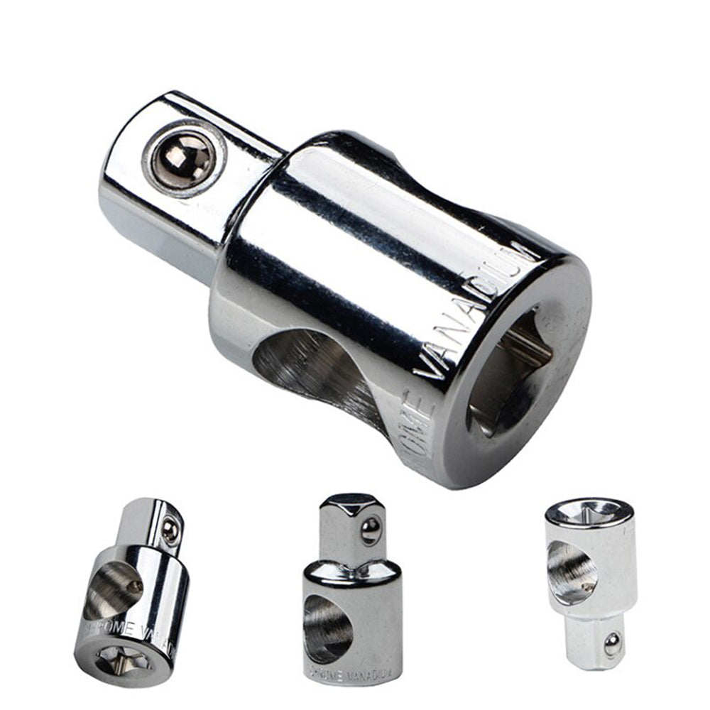 Powerbuilt 1/2in Dr Female to 3/8in Dr Male 3 Way Socket Adaptor