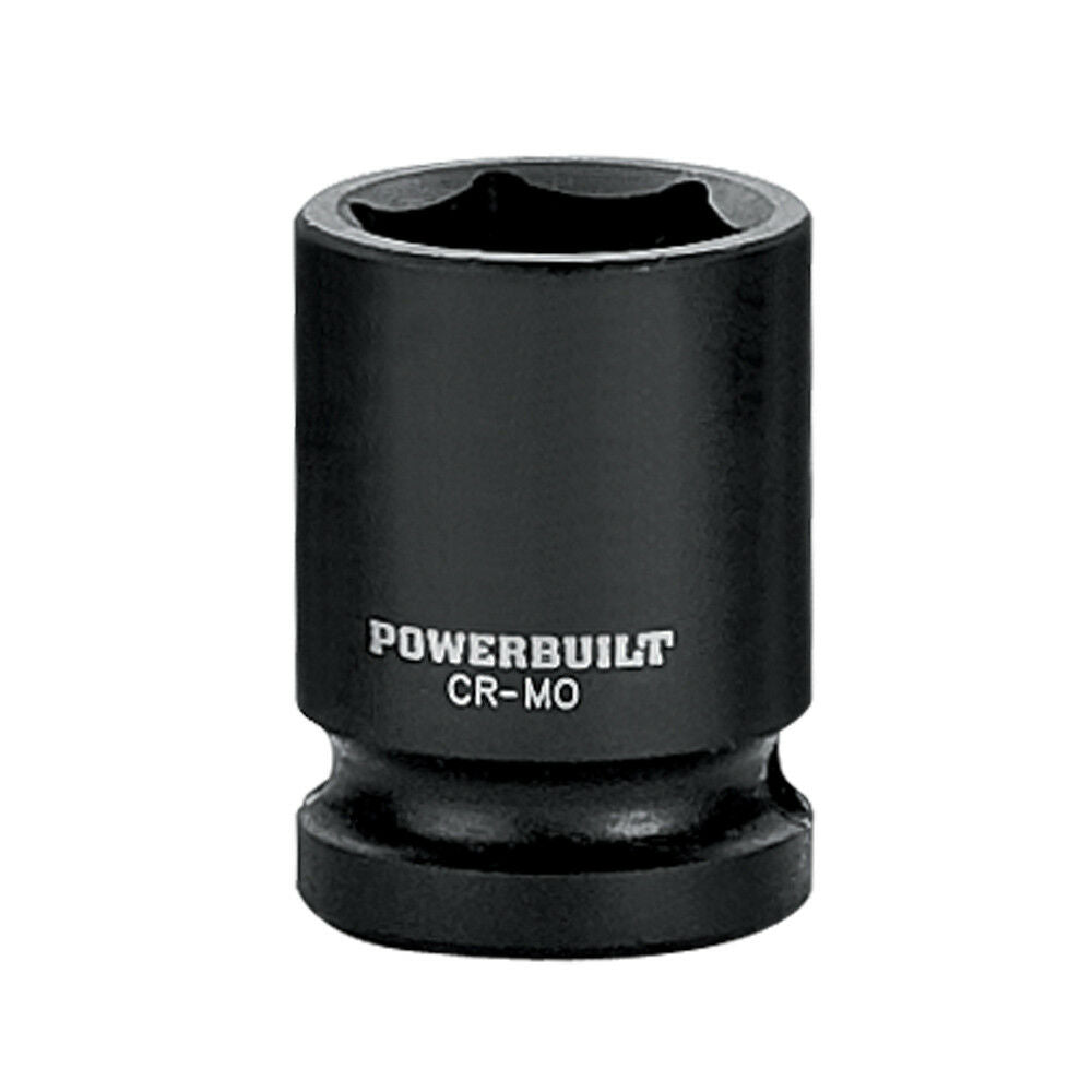 Powerbuilt 1/2in Dr x 19mm Impact Socket